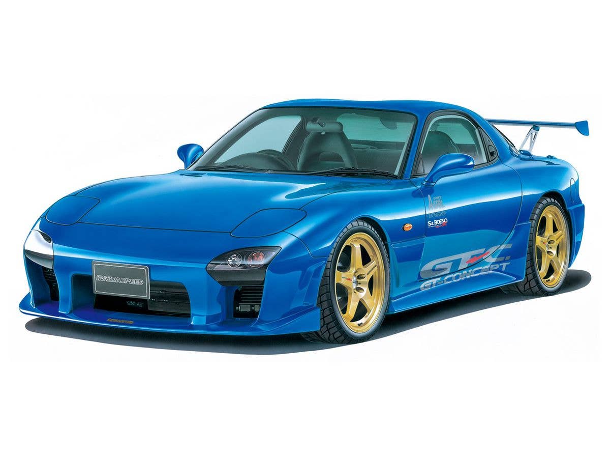 Aoshima 1/24 Mazda Speed FD3S RX-7 A-Spec GT-C '99 | 4905083061473