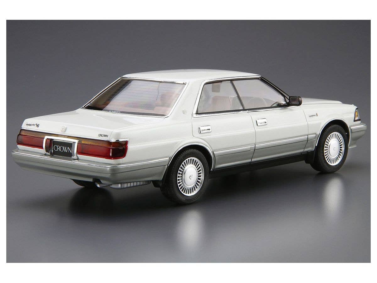 Aoshima 1/24 Toyota UZS131 Crown Royalsaloon G '89 | 4905083061718