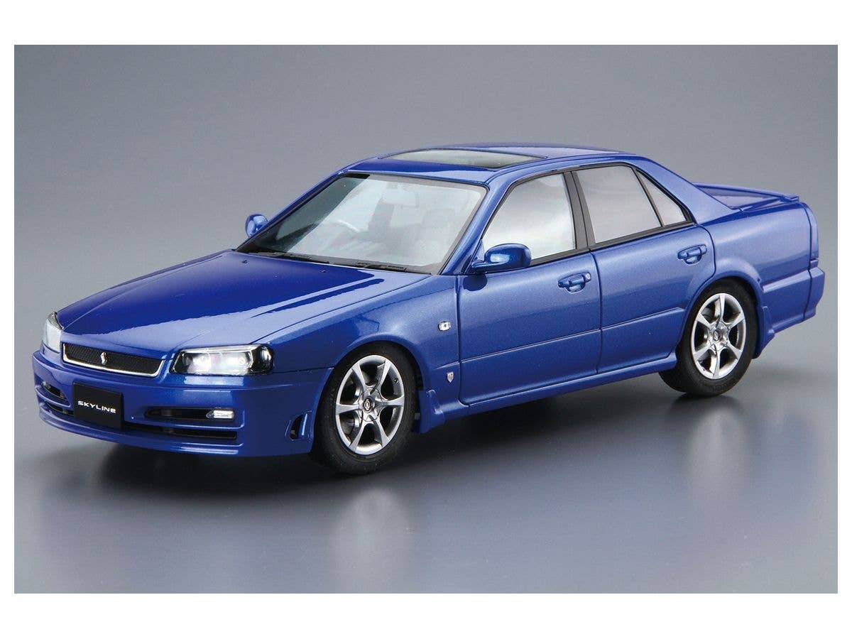 Aoshima 1/24 Nissan ER34 Skyline 25GT Turbo '01 | 4905083061725