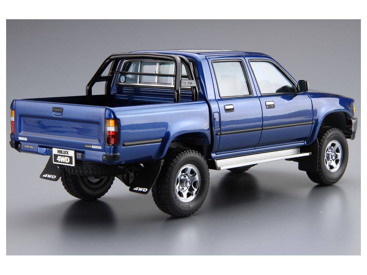 Aoshima 1/24 Toyota LN107 Hilux Pick Up Double Cab 4WD '94 | 4905083062173