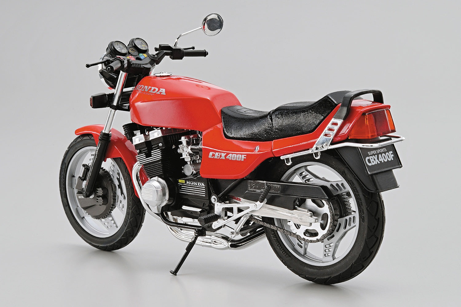 Aoshima 1/12 The Bike #48 Honda NC07 CBX400F Monza Red