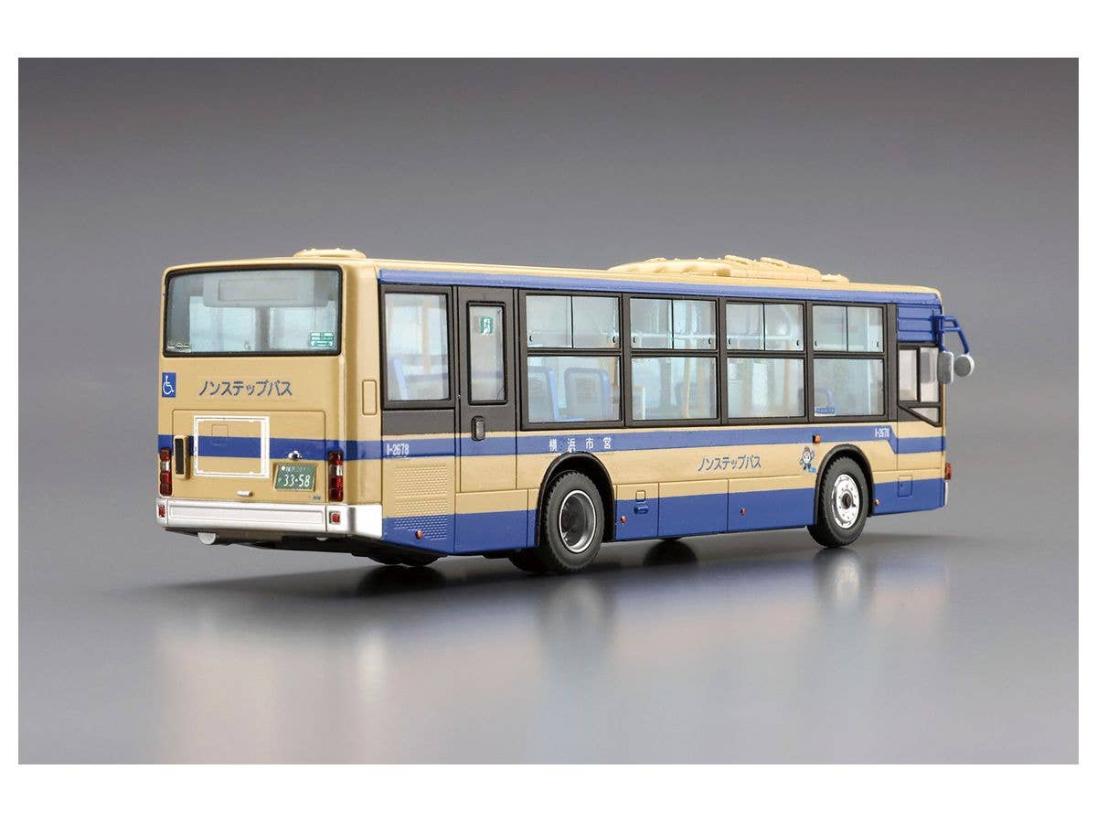 Aoshima 1/80 Mitsubishi Fuso Aero Star MP37 Yokohama City Bus | 4905083062760