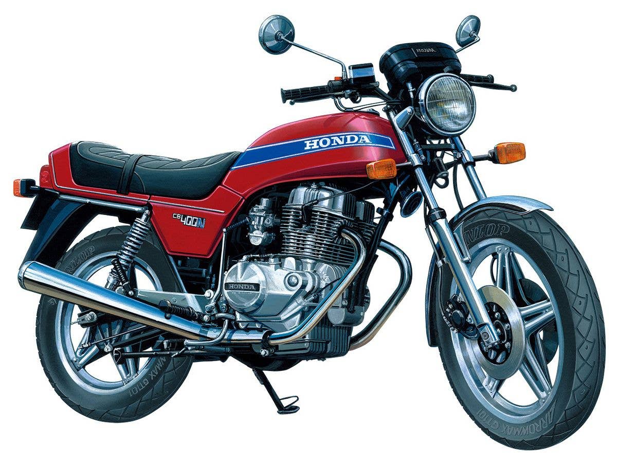 Aoshima 1/12 Honda CB400N Hawk-III '78 | 4905083063057