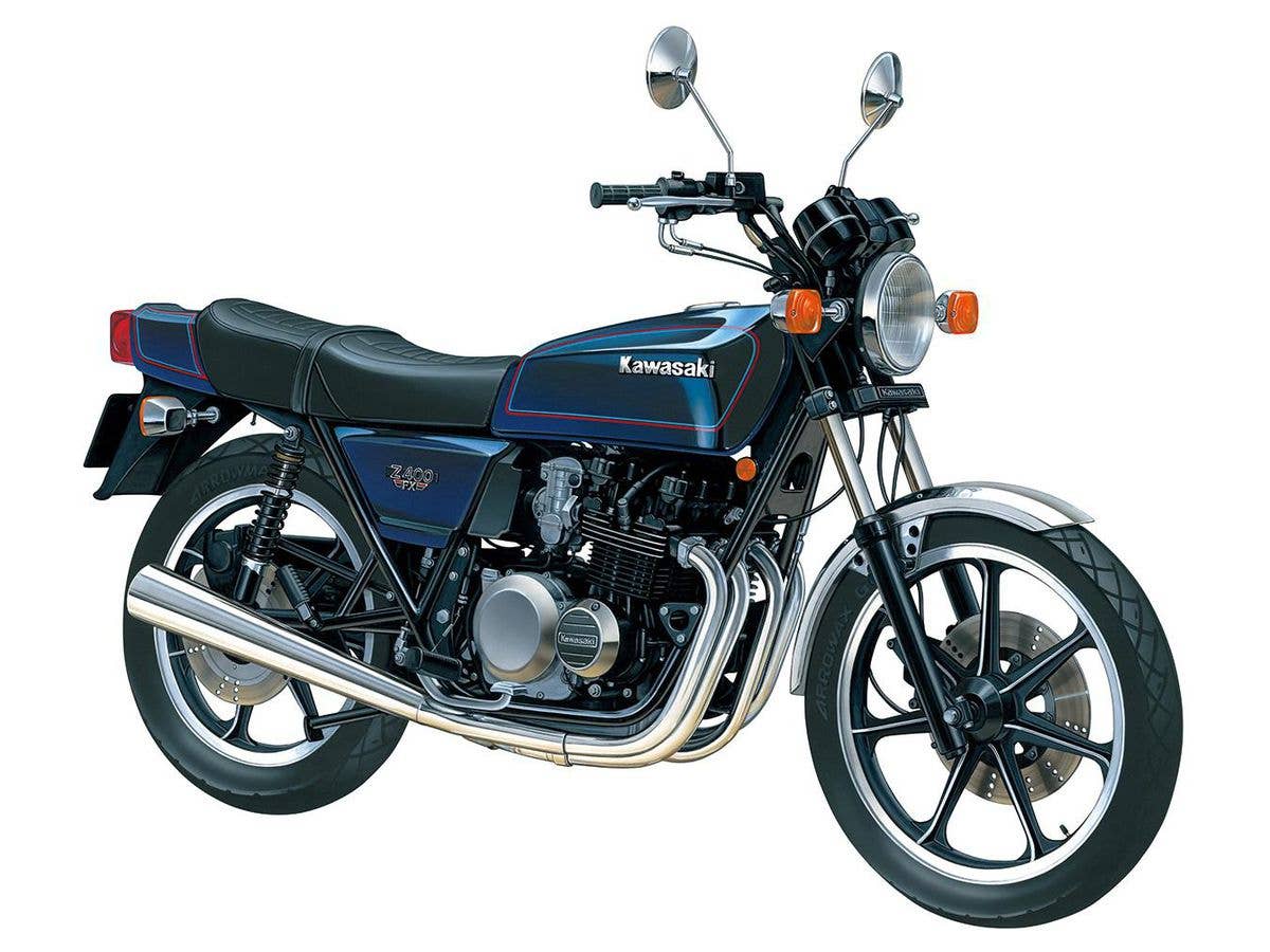Aoshima 1/12 Kawasaki KZ400E Z400FX '79 | 4905083063682