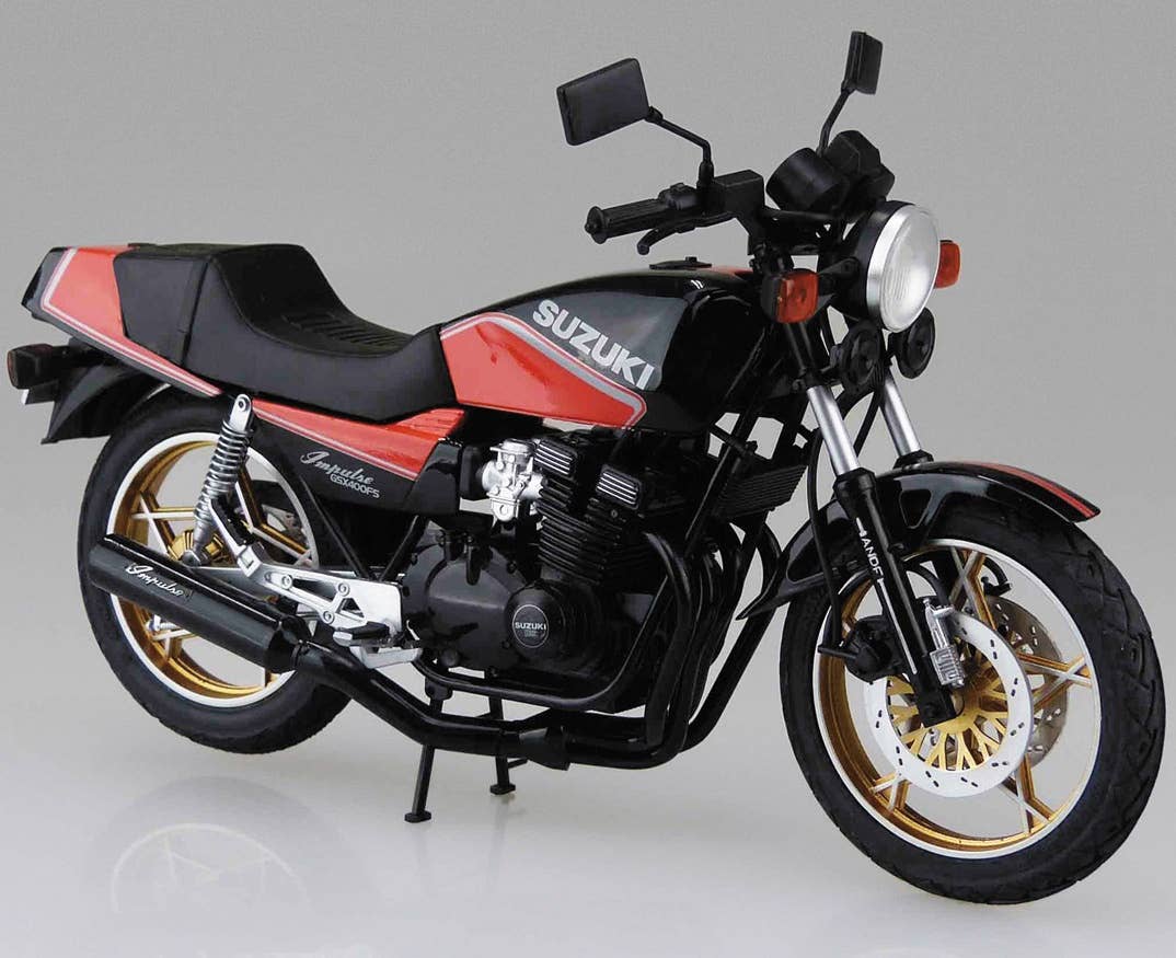 Aoshima 1/12 Suzuki GK72A GSX400FS Impulse '82 | 4905083063767