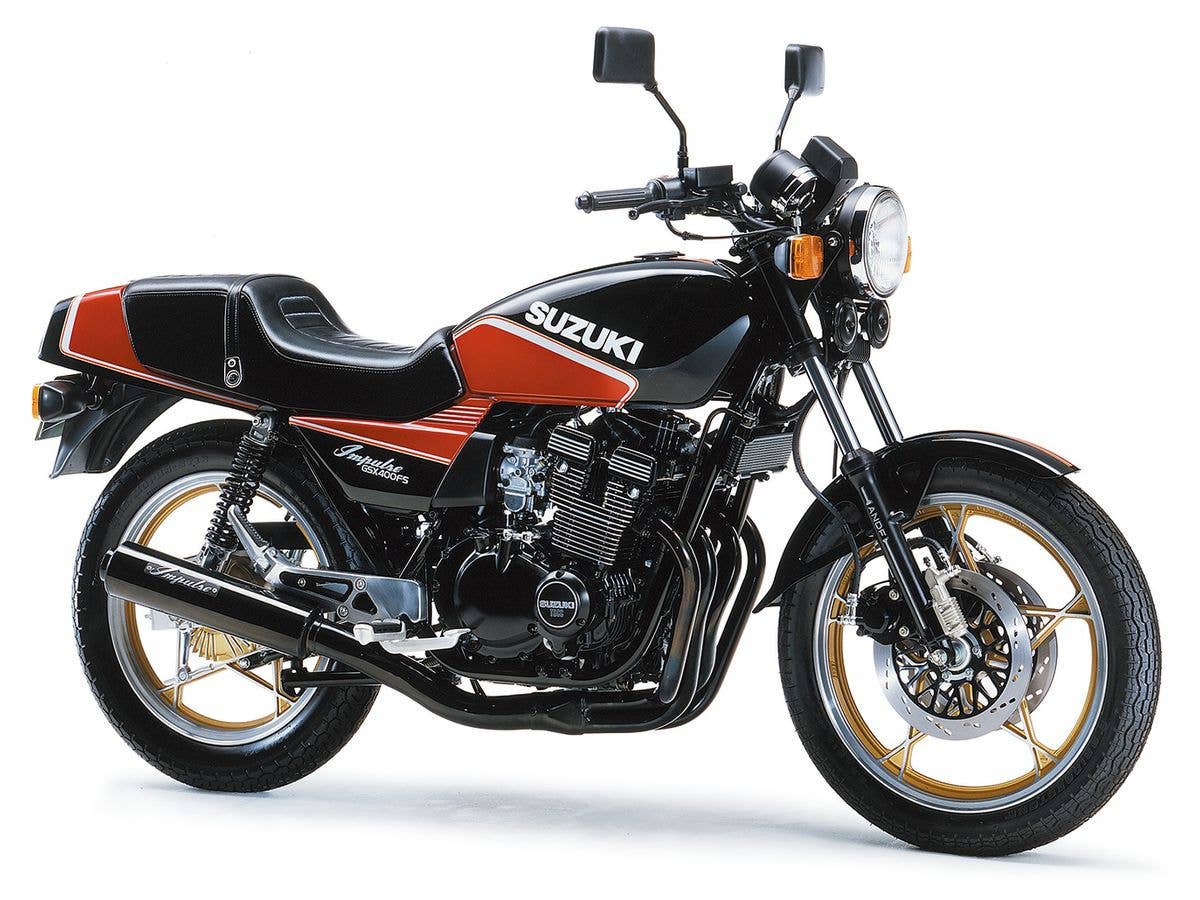 Aoshima 1/12 Suzuki GK72A GSX400FS Impulse '82 | 4905083063767