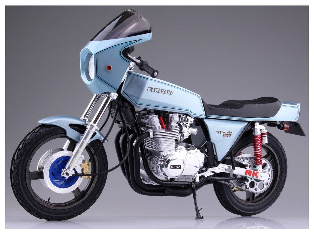 Aoshima 1/12 Kawasaki KZT00D Z1-R '77 Custom | 4905083063965