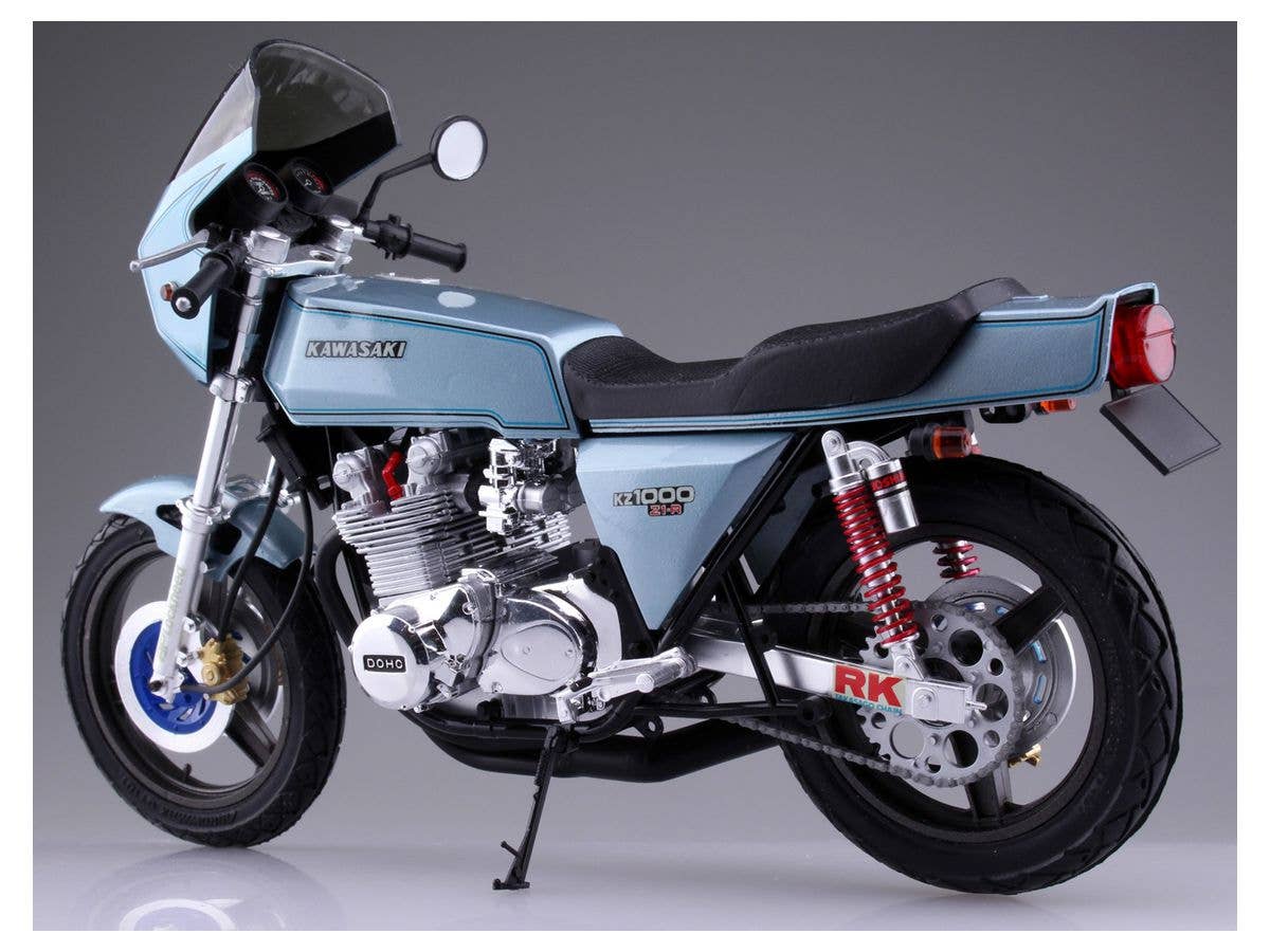 Aoshima 1/12 Kawasaki KZT00D Z1-R '77 Custom | 4905083063965