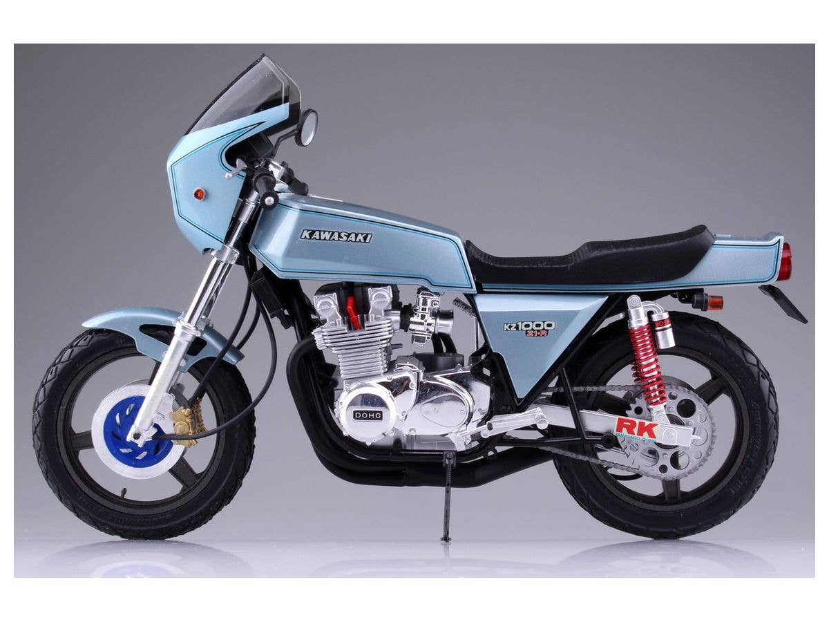 Aoshima 1/12 Kawasaki KZT00D Z1-R '77 Custom | 4905083063965