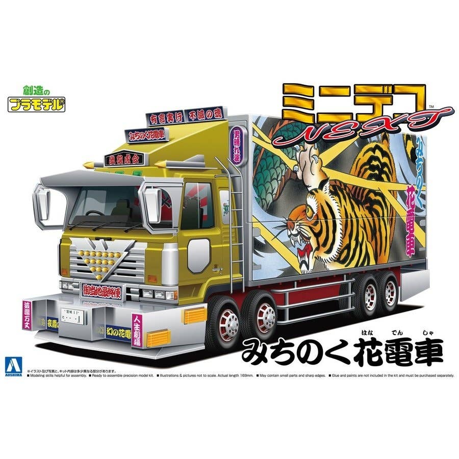 Aoshima 1/64 Minideko Next #09 Car Carry Michinoku | 4905083064139