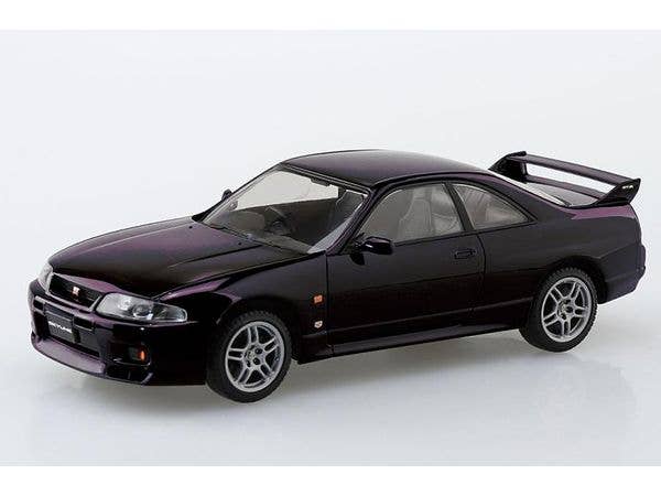Aoshima 1/32 SNAP KIT #15-A Nissan R33 Skyline GT-R (Midnight Purple) | 4905083064542