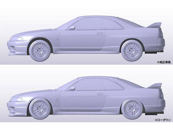 Aoshima 1/32 SNAP KIT #15-A Nissan R33 Skyline GT-R (Midnight Purple) | 4905083064542