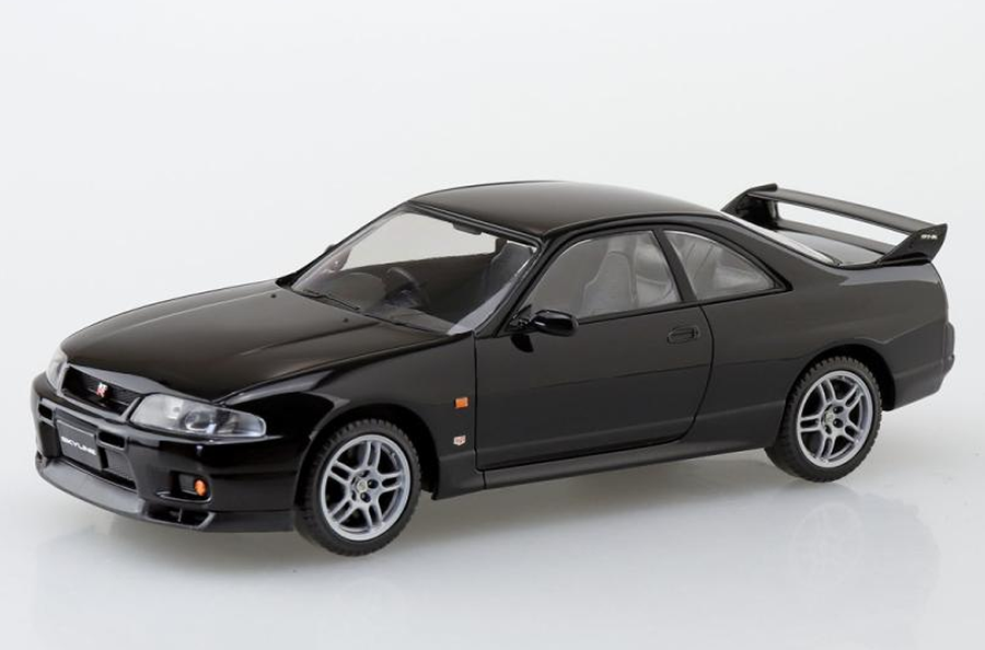 Aoshima 1/32 SNAP KIT #15-B Nissan R33 Skyline GT－R（Black） | 4905083064559