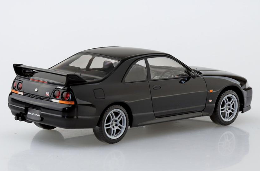 Aoshima 1/32 SNAP KIT #15-B Nissan R33 Skyline GT－R（Black） | 4905083064559