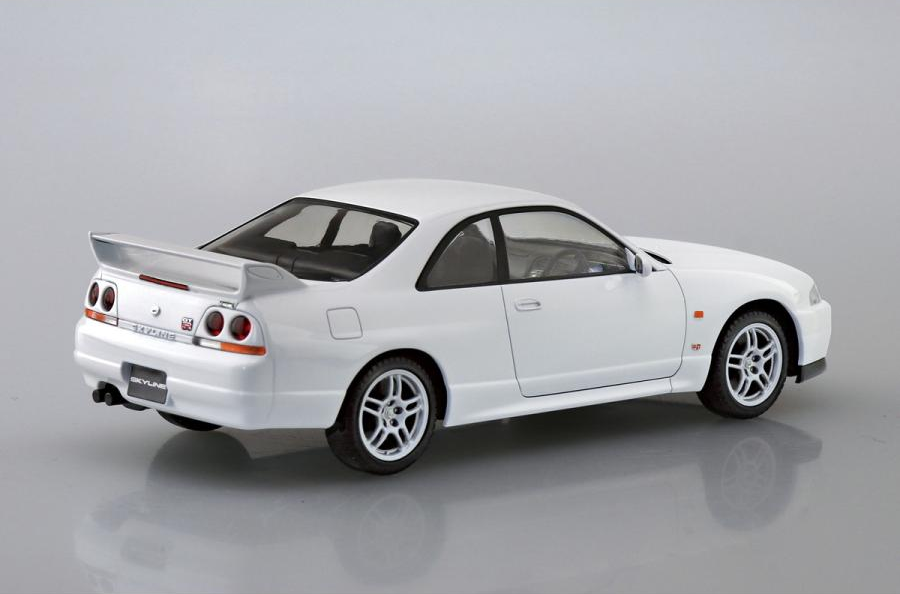 Aoshima 1/32 SNAP KIT #15-C Nissan R33 Skyline GT－R（White） | 4905083064566