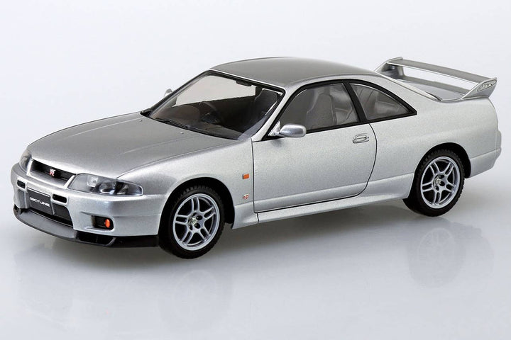 Aoshima 1/32 SNAP KIT #15-D Nissan R33 Skyline GT－R（Sonic Silver） | 4905083064573
