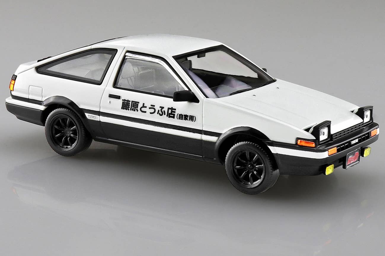 Aoshima 1/32 SNAP KIT #CM1 Initial-D Takumi's Hachiroku | 4905083064696