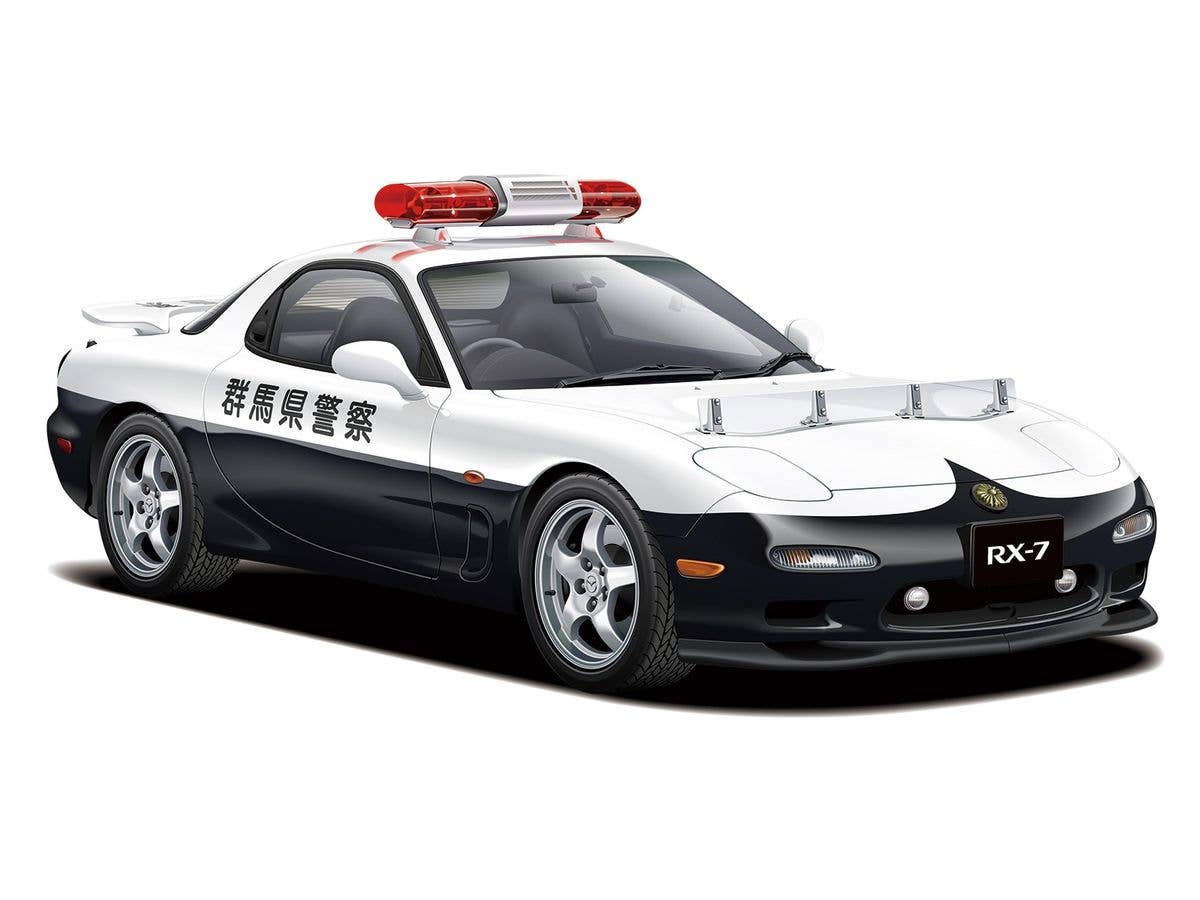 Aoshima 1/24 Mazda FD3S Rx-7 Ⅳth Patrol Car '98 | 4905083064863