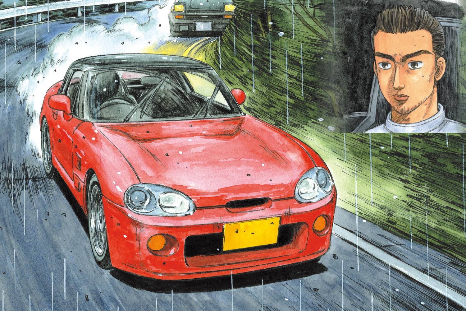 Aoshima 1/24 Initial D Sakamoto EA11R Cappuccino | 4905083064955