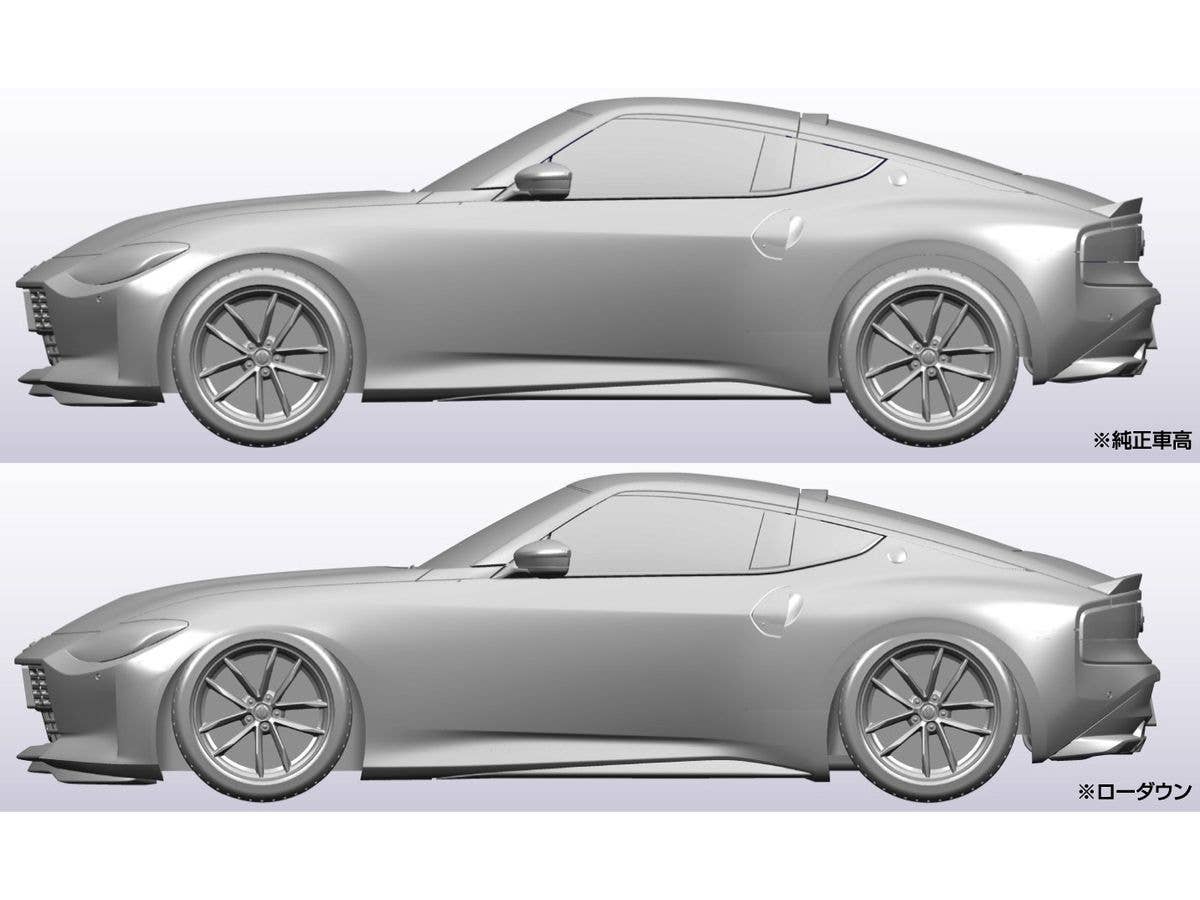 Aoshima 1/32 SNAP KIT Nissan RZ34 Fairlady Z (Stealth Gray) | 4905083065037