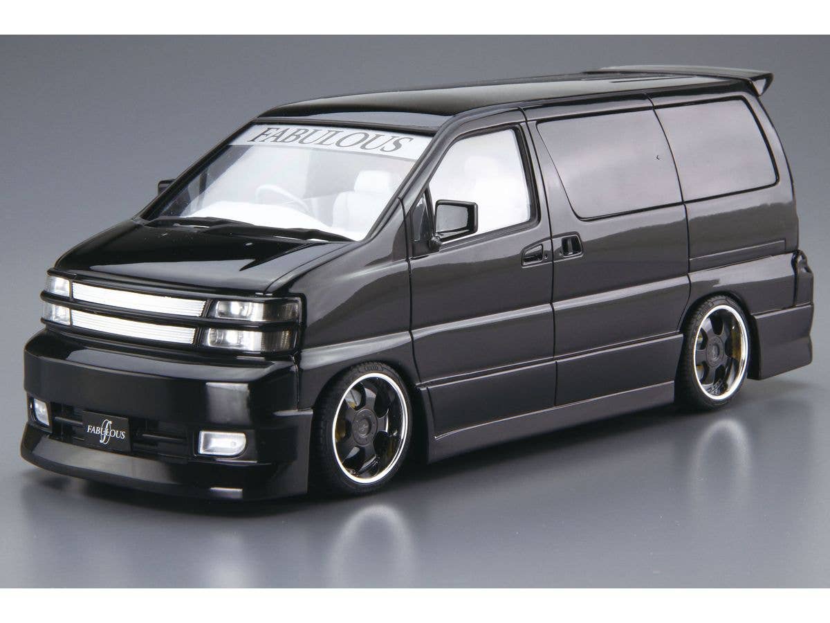 Aoshima 1/24 Fabulous Ape50 Elgrand '00 (Nissan) Car | 4905083065303