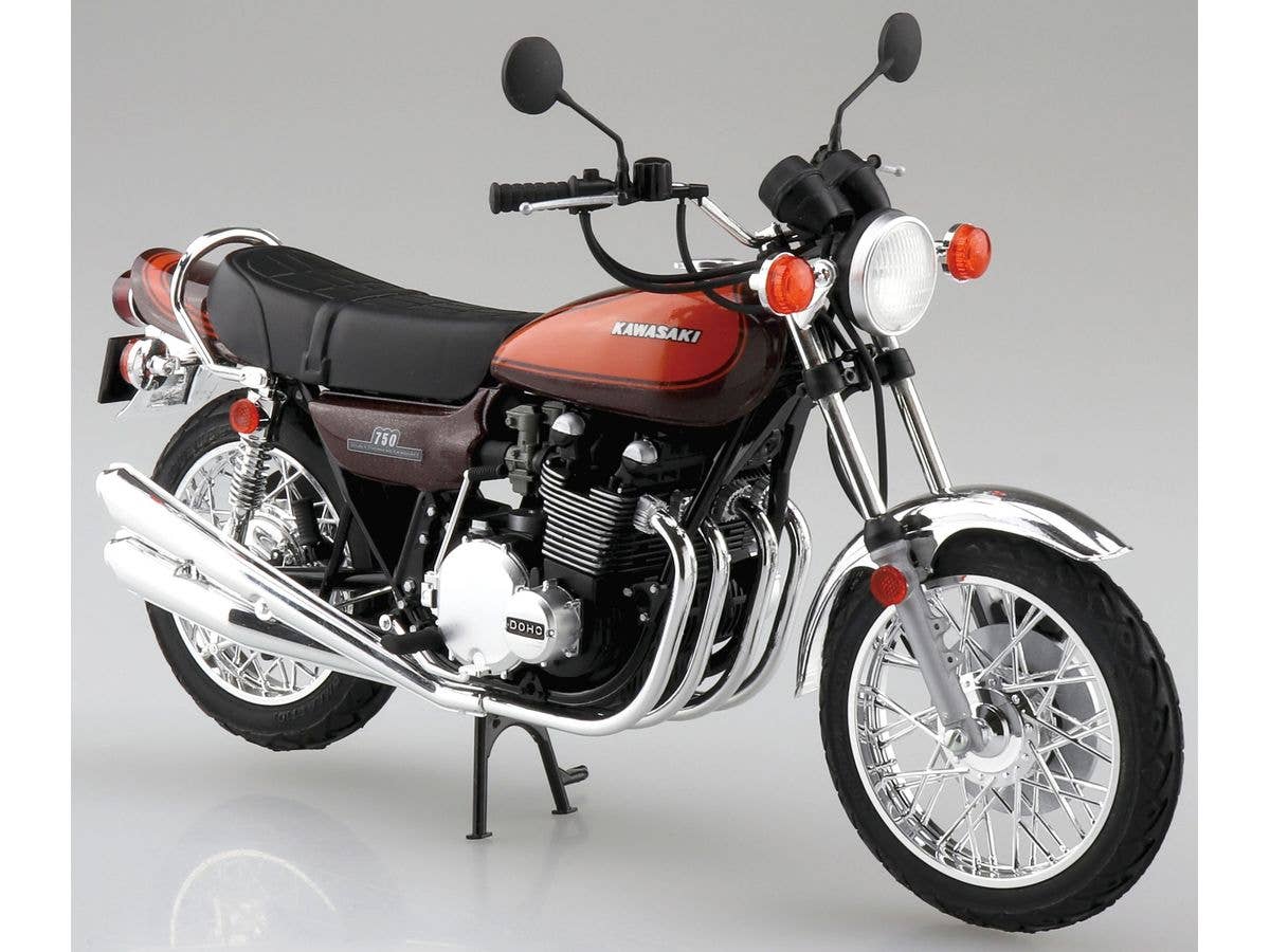 Aoshima 1/12 Kawasaki Z2 750RS '73 With Custom Parts | 4905083065310