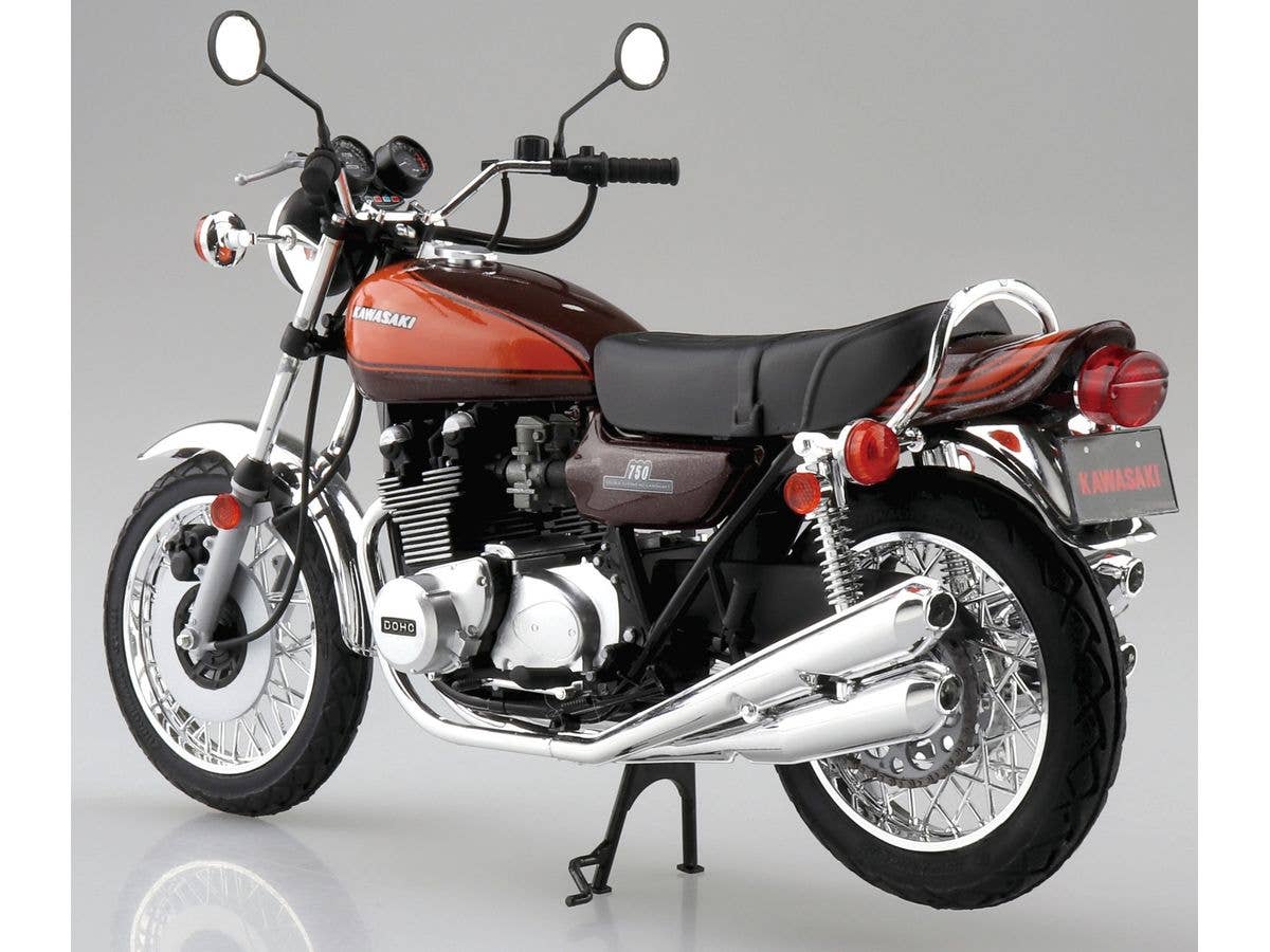 Aoshima 1/12 Kawasaki Z2 750RS '73 With Custom Parts | 4905083065310