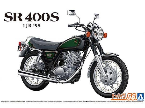 Aoshima 1/12 Yamaha1JR SR400S Limited Edition '95 With Custom Parts | 4905083065662