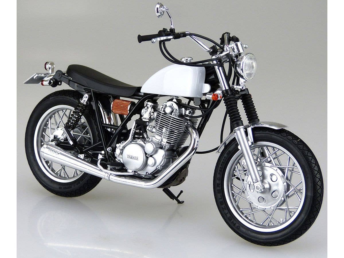Aoshima 1/12 Yamaha1JR SR400S Limited Edition '95 With Custom Parts | 4905083065662