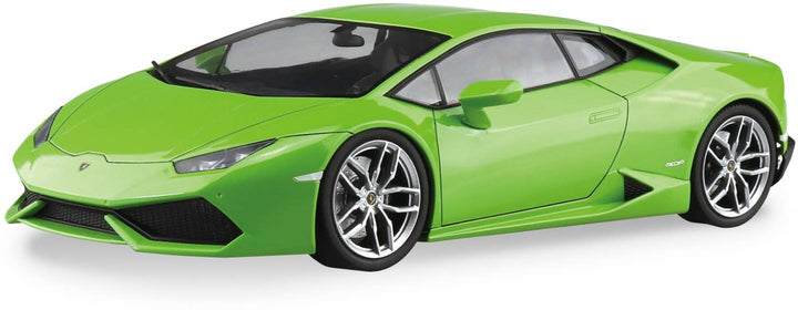 Aoshima 1/24 Pre-Painted '14 Lamborghini Huracan No.4-A Green | 4905083066423