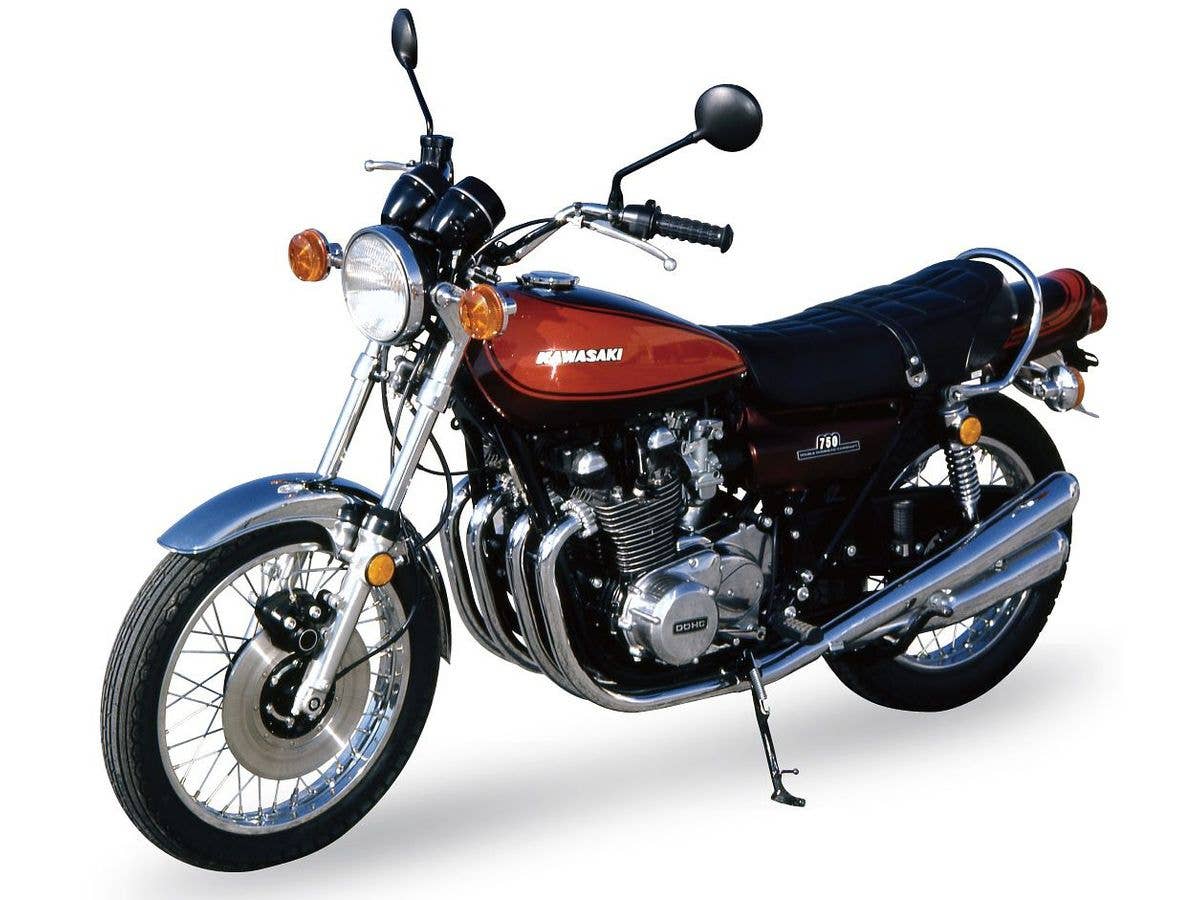 Aoshima 1/12 Kawasaki Z2 750RS '73 Custom | 4905083066768