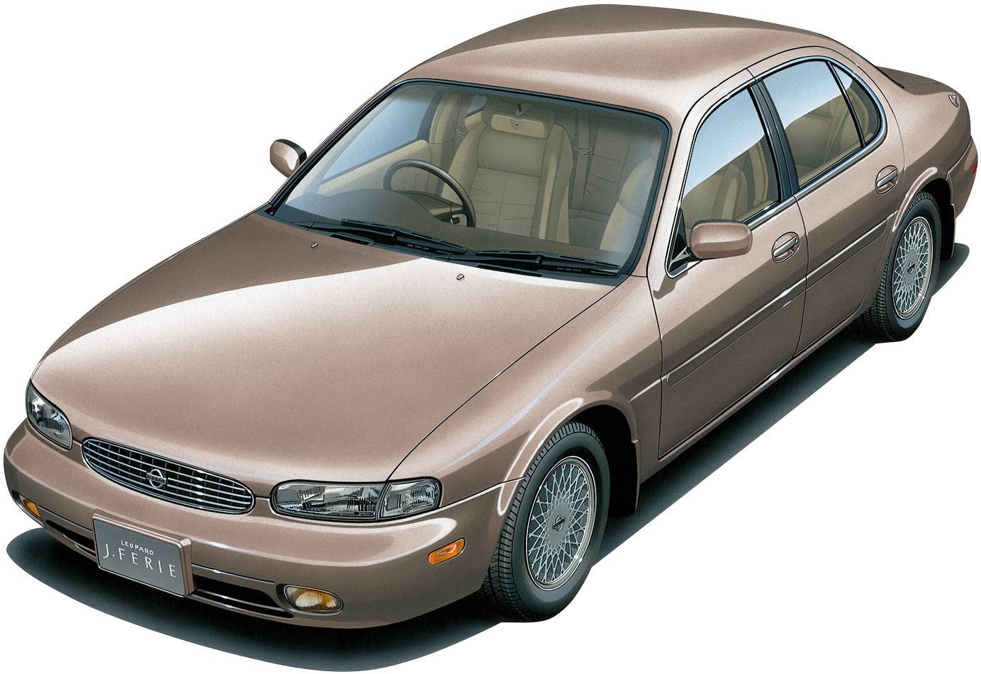 Aoshima 1/24 Nissan Jy32 Leopard J.Ferie '92 | 4905083067970
