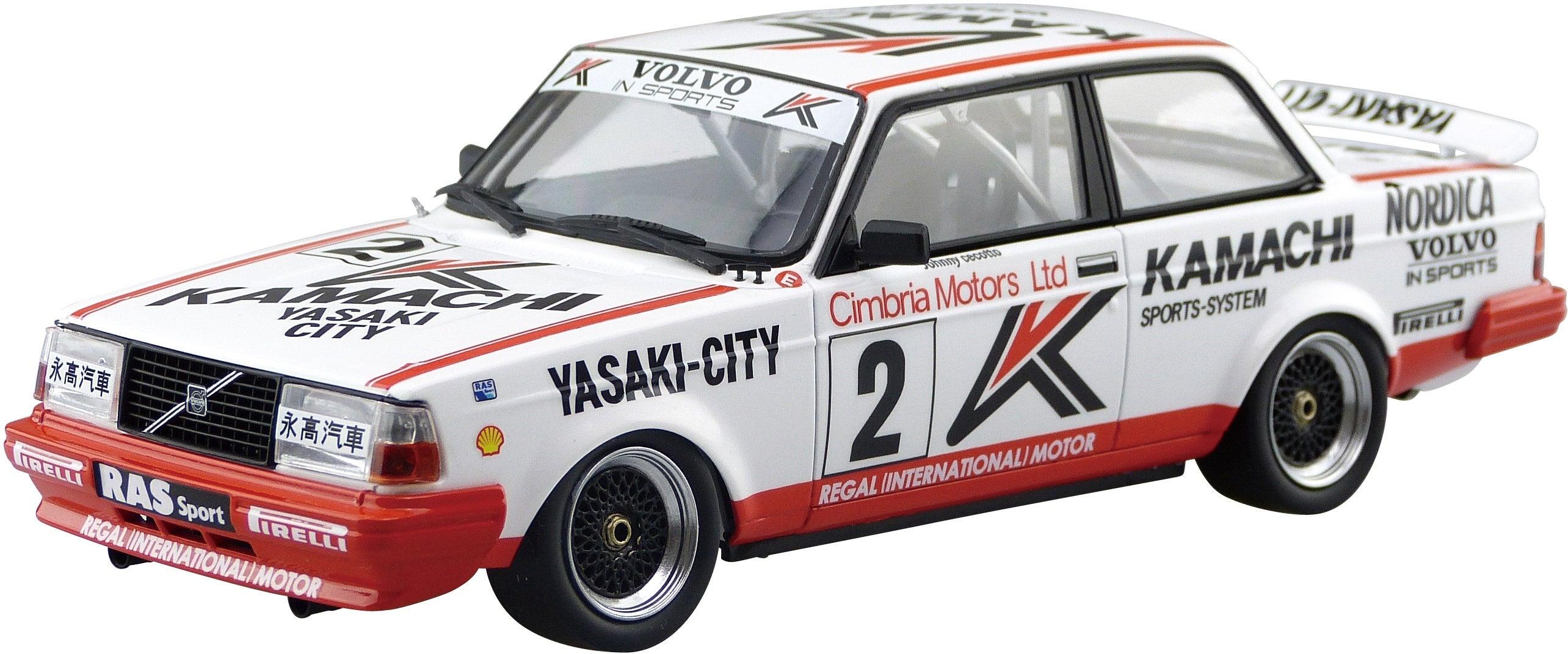 Aoshima Beemax 1/24 VOLVO 240 TURBO '86 MACAU Guia Race Winner Ver. | 4905083098257