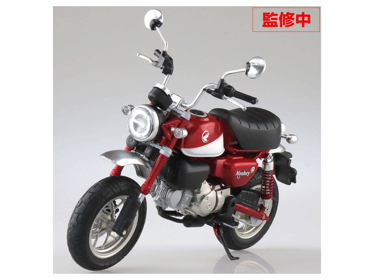 Aoshima 1/12 Honda Monkey125 Pearl Nebula Red | 4905083109564