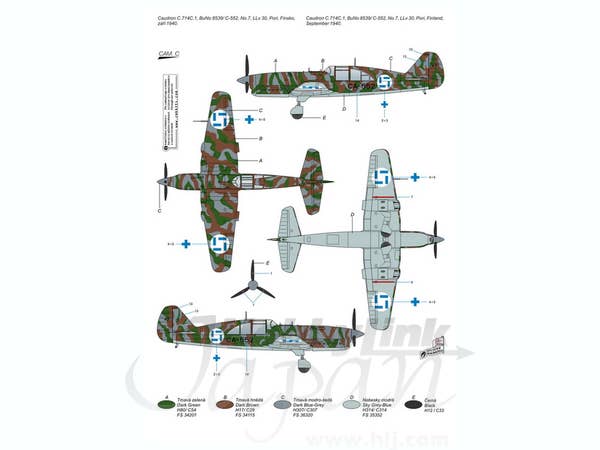 Azur 1/32 Caudron C.714C.1 Finnish Service | 8594071082420