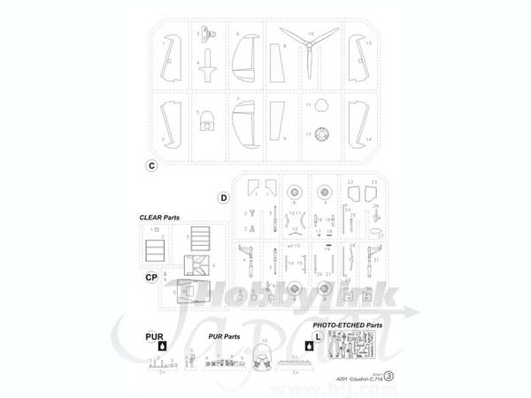 Azur 1/32 Caudron C.714C.1 Finnish Service | 8594071082420