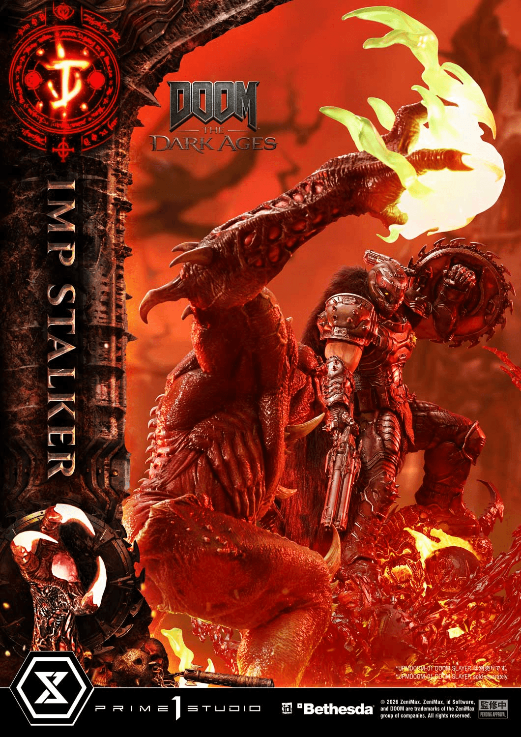  Ultimate Premium Masterline DOOM: The Dark Ages Imp Stalker  | 4582647123350