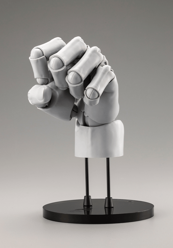 KOTOBUKIYA ARTIST SUPPORT ITEM HAND MODEL MEN’S/L -GRAY- | 4934054067282