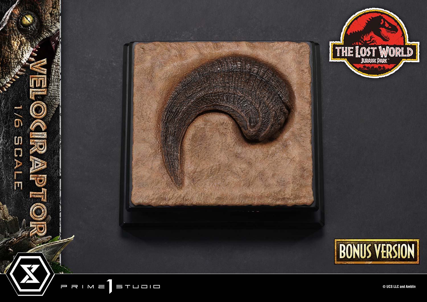 Legacy Museum Collection The Lost World: Jurassic Park (Film) Velociraptor Bonus Version 1/6 Scale