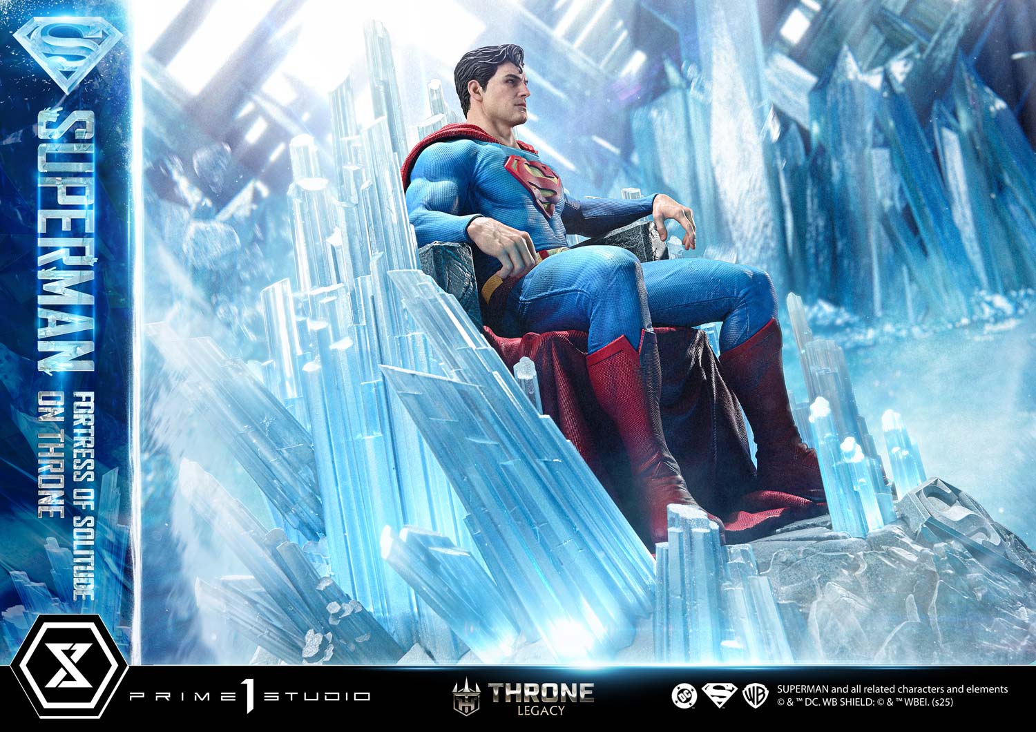 Throne Legacy Superman (Comics) Superman Fortress of Solitude on Throne (Design by Gabriele Dell'Otto)