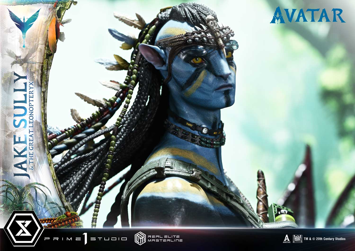 Real Elite Masterline Avatar (Film) Jake Sully &amp; The Great Leonopteryx Avatar Legacy Collection