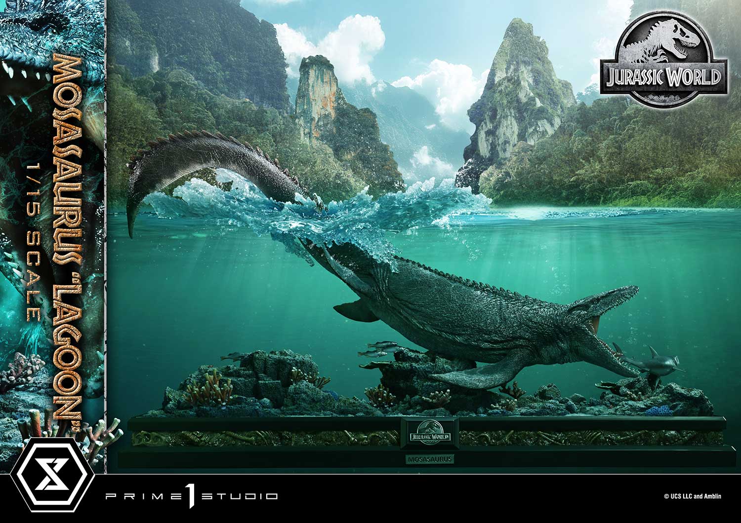 Legacy Museum Collection Jurassic World (Film) Mosasaurus "Lagoon" Bonus Version 1/15 Scale