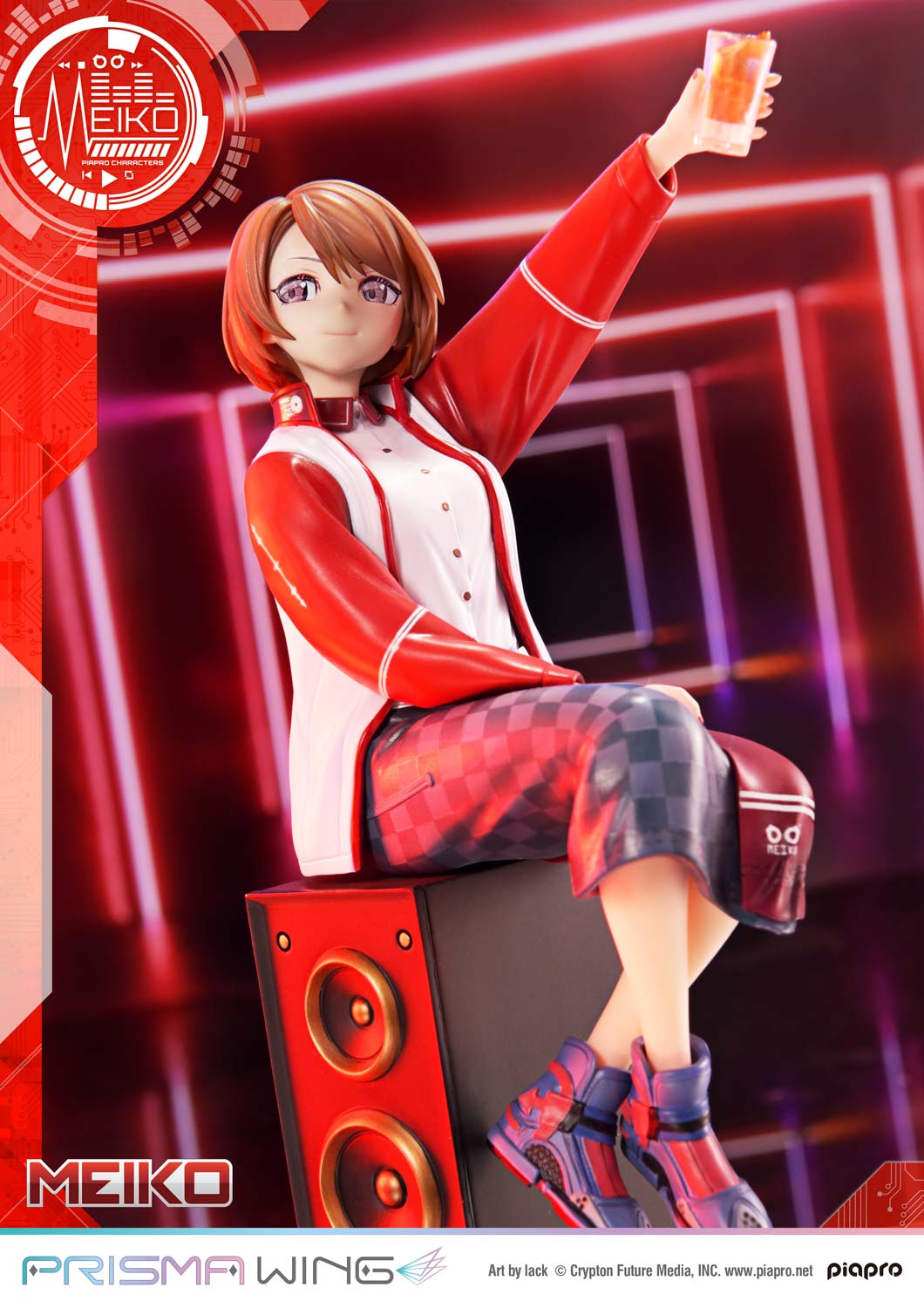 (PRE-ORDER) PRISMA WING Piapro Characters MEIKO "Art by lack" 1/7 Scale Pre-Painted Figure