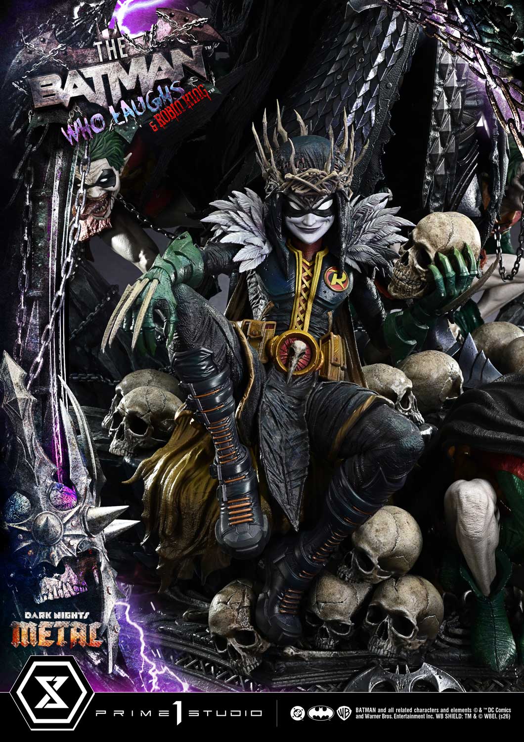 (PRE-ORDER) Museum Masterline Dark Nights: Death Metal The Batman Who Laughs & Robin King