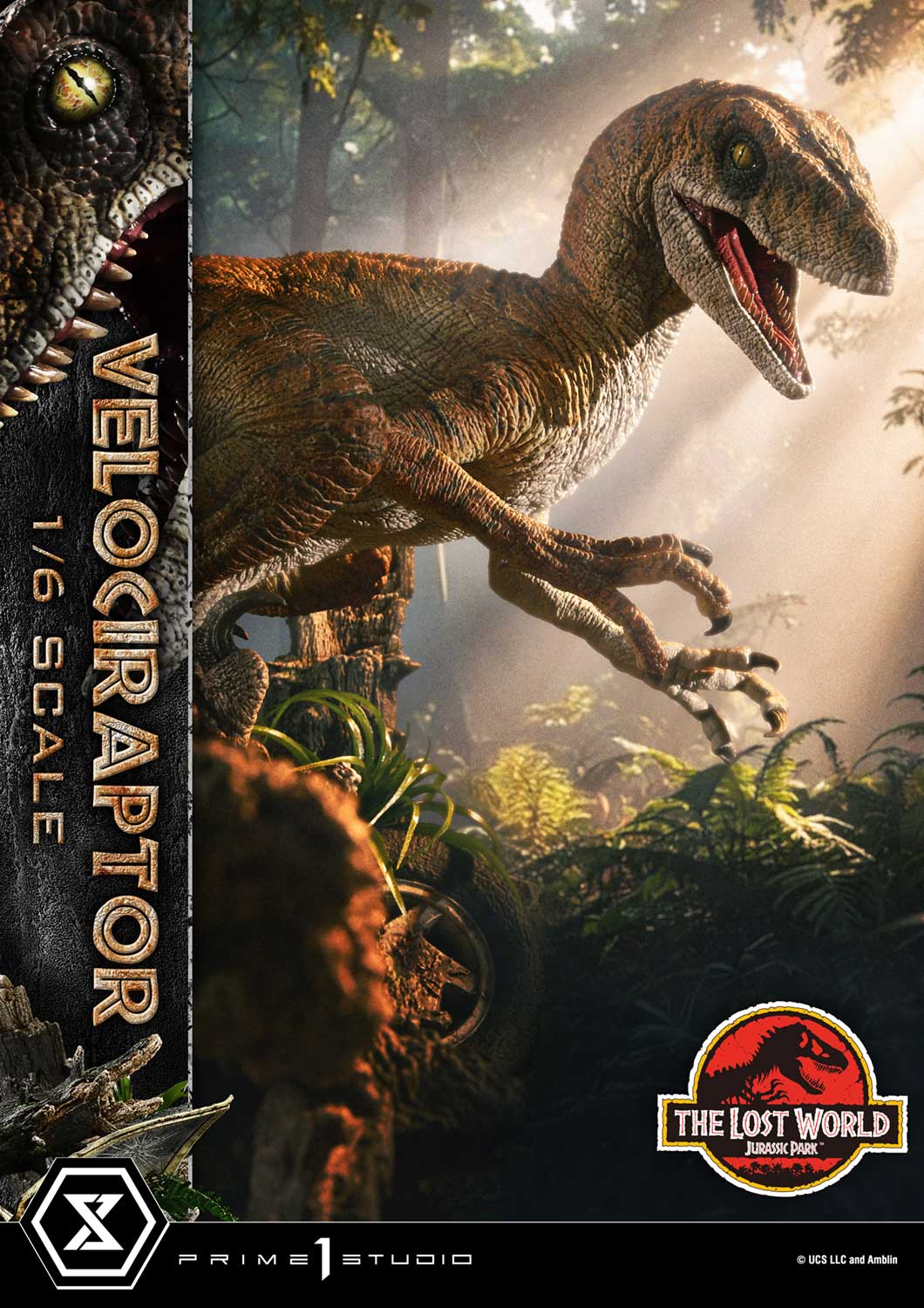 Legacy Museum Collection The Lost World: Jurassic Park (Film) Velociraptor Bonus Version 1/6 Scale