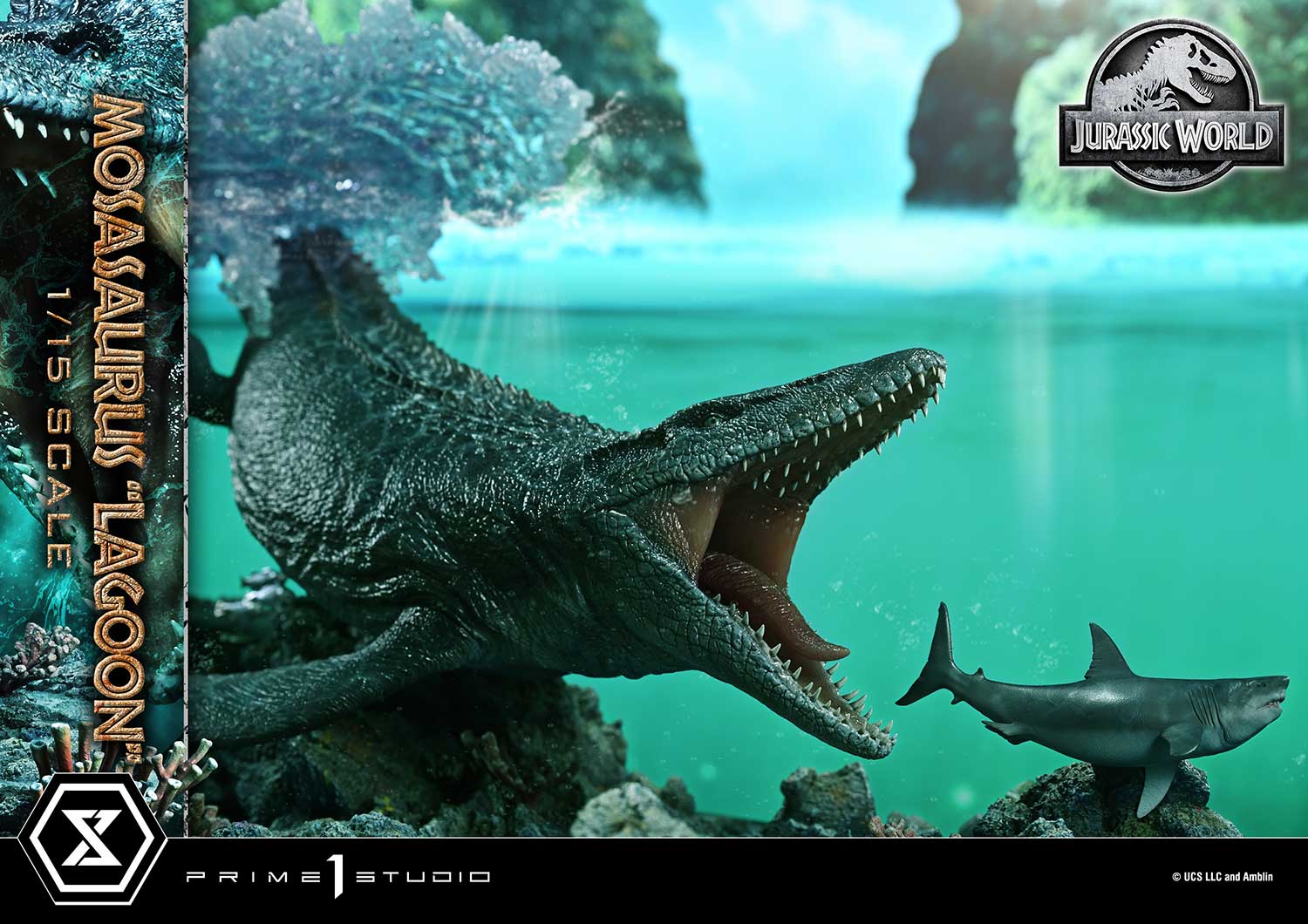 Legacy Museum Collection Jurassic World (Film) Mosasaurus "Lagoon" Bonus Version 1/15 Scale