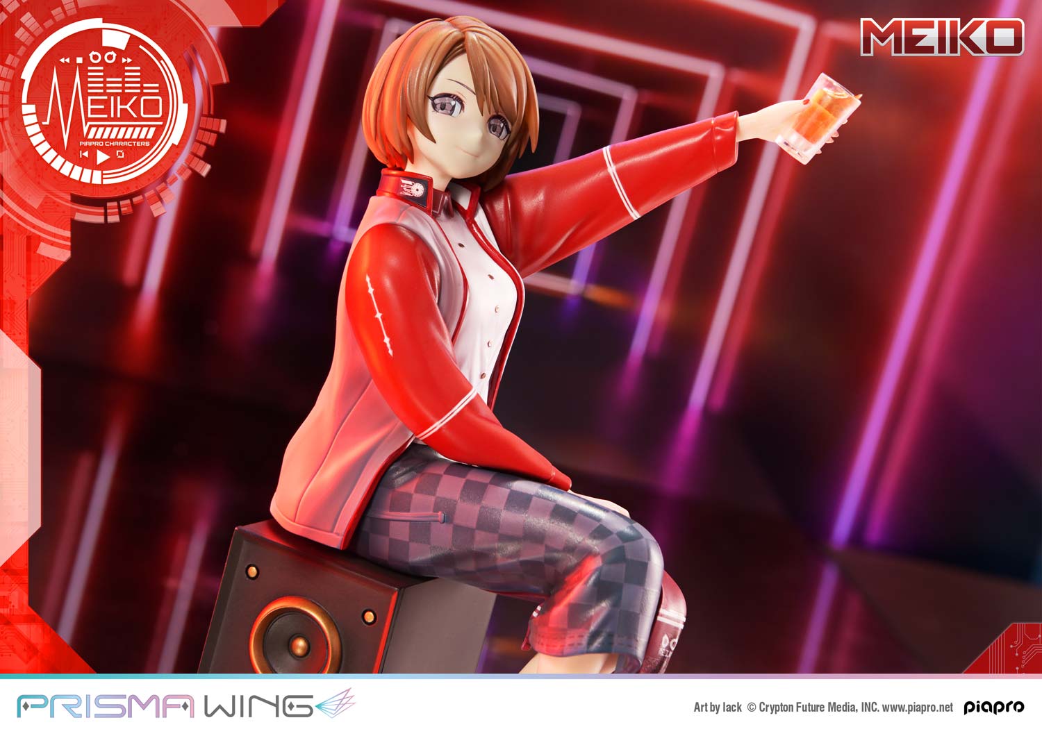 (PRE-ORDER) PRISMA WING Piapro Characters MEIKO "Art by lack" 1/7 Scale Pre-Painted Figure
