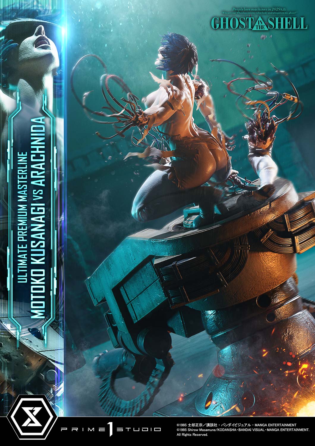 Ultimate Premium Masterline GHOST IN THE SHELL Motoko Kusanagi VS Arachnida