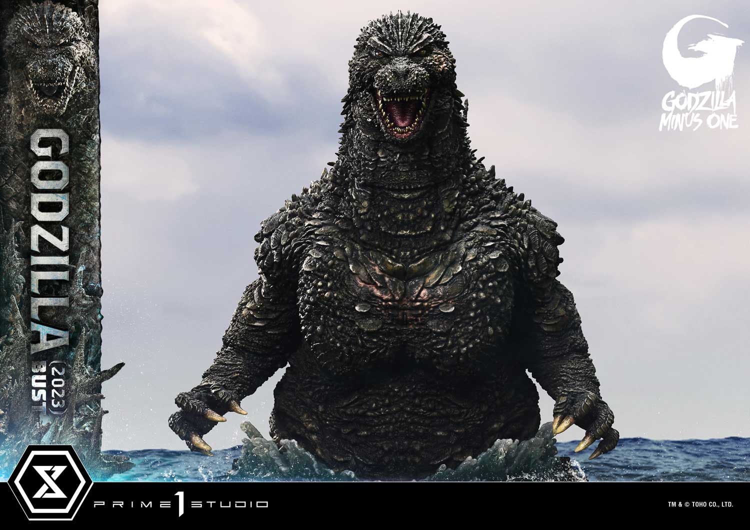 Life Size Bust GODZILLA MINUS ONE (Film) Godzilla (2023) Bonus Version