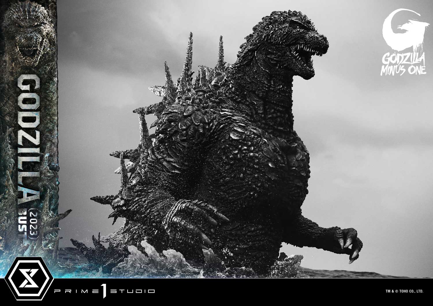 Life Size Bust GODZILLA MINUS ONE (Film) Godzilla (2023) Bonus Version